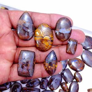 AAA + คุณภาพที่ดีที่สุดหินอัญมณีโอปอลโบลเดอร์หินอัญมณีหลวมพลอยเจียระไนรูปทรงผสมและขนาดอัญมณีธรรมชาติสำหรับทำเครื่องประดับ - Product Image 3