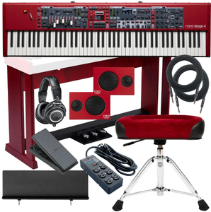 Clavier de scène musical de qualité supérieure 4 88 touches – Pack complet pour la maison - Product Image 1