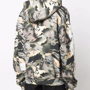 Vente en gros de pull à capuche de sport de grande taille avec logo personnalisé pour hommes sweat à capuche en coton et polyester brodé pour l'hiver technique de sublimation - Product Image 4