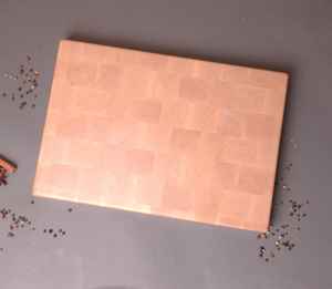 เขียงไม้เมเปิลทำมือแบบสองด้าน พร้อมหูจับในตัว สำหรับครัวมืออาชีพและร้านอาหาร - Product Image 2