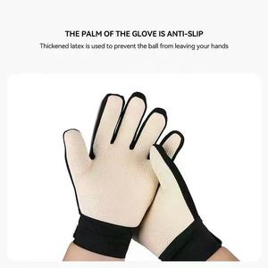 Gants de gardien de but de football professionnels à forte adhérence, super doux, en latex épais - Product Image 3