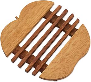 Top Quality <b>Wood</b> Trivets Hot Dishes Pots 100% Natural Handmade Best Selling Product <b>Wood</b> Trivet <b>Mat</b> <b>Table</b> Decor - Product Image 1