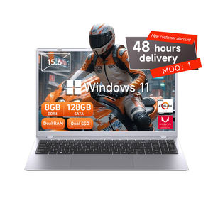 Entrega Rápida, Portátil Empresarial Nuevo de 15.6 Pulgadas, Cuatro Núcleos, 144Hz, 8GB RAM, 128GB SSD+HDD, Windows 10 Pro, IPS - Product Image 1