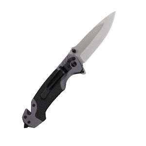 Couteau de poche pliant OEM compact multi-outils en acier inoxydable à bord dentelé pour la chasse et la cuisine avec garantie de 3 ans - Product Image 1