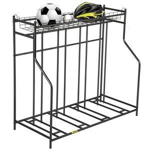 Le plancher industriel en métal de taille moyenne étire le stockage décoratif à la maison fonctionnel multi rayonne les supports faits à la main de plancher - Product Image 1