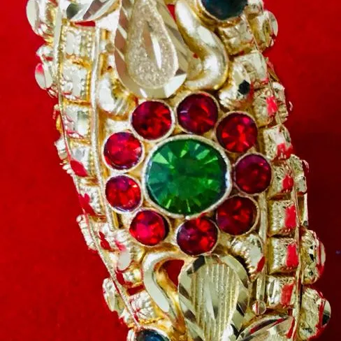 แหวนนิ้วเซเนกัลมาลีแต่งงานยุโรปเครื่องประดับสำหรับผู้หญิงของขวัญทอง24K Platted ซื้อส่วนลดจำนวนมาก