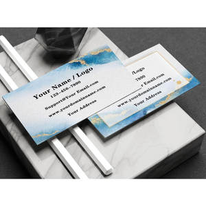 นามบัตรส่วนบุคคลสำหรับการพิมพ์ที่กำหนดเองบนนามบัตรสองด้านขายส่งที่กำหนดเอง - Product Image 5