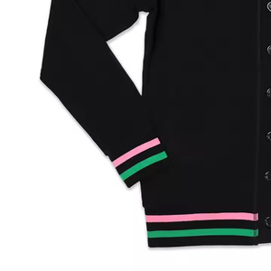 Pulls décontractés de couleur personnalisée Cardigans en coton pour hommes - Product Image 2