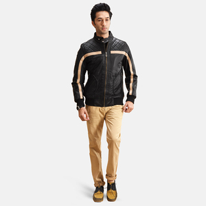 Vestes décontractées en cuir véritable pour hommes et femmes, col montant, imperméables, douces, élégantes, confortables, vêtements d'extérieur de qualité supérieure - Product Image 6