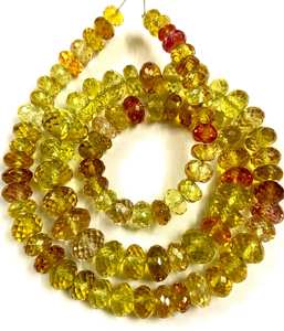 Citrine naturelle perles de pierres précieuses jaunes Mala collier Citrine pierres précieuses femmes bijoux ronds spéciaux pour la coupe Way Chaker - Product Image 4