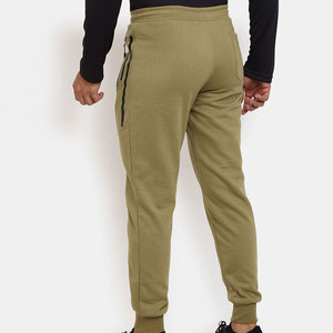 Jogging en toile uni pour homme, fabriqué au Pakistan, prix abordable, style décontracté, coupe droite, haute qualité, confortable, style urbain - Product Image 3