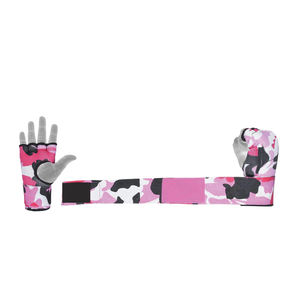 Camo impreso en contraste de diferentes colores buena venta servicio OEM transpirable último estilo boxeo Gel acolchado envolturas de mano - Product Image 6