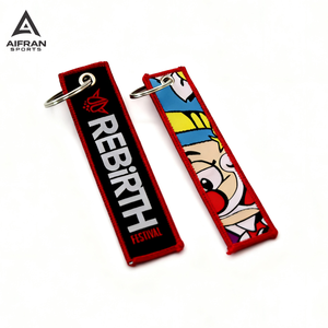 Llavero AIFRAN de PVC y Goma Resistente con Bordado de Doble Cara para Automoción y Deportes. - Product Image 6