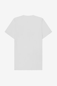 Camiseta Blanca de Algodón Grueso para Hombre, Corte Holgado, Cuello Redondo, Estilo Informal para Gimnasio y Ropa Urbana, Personalizable para Marcas 2026 - Product Image 5