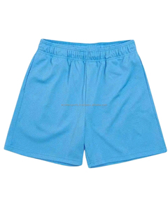 Pantalones cortos OEM 100% de algodón y lana para hombre, ropa de calle de felpa francesa con bordado personalizado para pedidos a granel, pantalones cortos ODM personalizados para hombre - Product Image 3