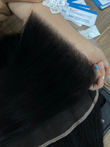 Produits en gros, grande vente, extensions de cheveux de qualité supérieure, fermeture en dentelle droite cambodgienne et indienne, fournisseur de cheveux chaud, look de cheveux - Product Image 5