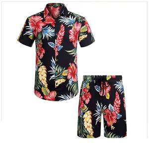 Men 2025 Custom Short Set 100% Cotton <b>Twinset</b> T-Shirts and Shorts for Men Wholesale Cheap Price Summer Wear Cotton Man Twin Sets - Product Image 2
