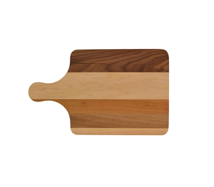 Planche à découper en bois d'acacia de haute qualité, écologique, rectangulaire, avec poignée, pour une utilisation en cuisine - Product Image 1