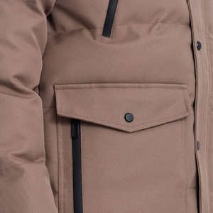 Veste de ski softshell personnalisée de haute qualité avec fermeture à glissière technologie tex respirante imperméable pour l'extérieur vente en gros grande taille - Product Image 5