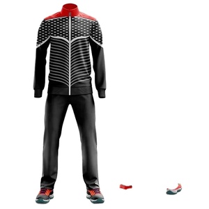 ชุด2026กางเกงคาร์โก้กางเกงโพลีเอสเตอร์ชุดวอร์มมีฮู้ดสำหรับผู้ชายเสื้อกันลมมีกระเป๋าเสื้อโลโก้ออกแบบได้ตามต้องการ - Product Image 4