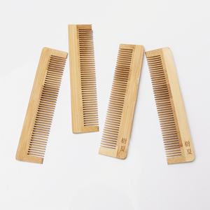 Bamboo Disposable Comb Eco-friendly Sustainable <b>Hairbrush</b> for Airplane Restaurant Resort Hotel Amenities Personal Kits - Product Image 3
