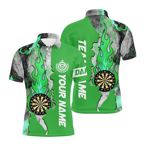 เสื้อโปโล MDJ-0028สำหรับผู้ชายเสื้อโปโลลายพิมพ์โพลีเอสเตอร์พิมพ์ลายพิมพ์ซับลิเมตของ2025ออกแบบได้ตามที่ต้องการ - Product Image 1