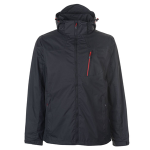 Chaqueta Cortavientos Impermeable de Poliéster Suave con Capucha para Hombre, Diseño Personalizado, para Correr al Aire Libre, Talla Grande, Logotipo Frontal - Product Image 4