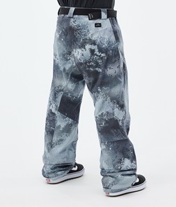 Dope Pantalon de Ski Snowboard Homme Imperméable 10000mm Coupe-Vent Respirant Fermeture à Glissière Nylon Style Baggy - Product Image 3