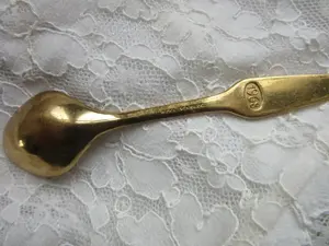 Antique Design Stainless Steel Spoon Set with <b>Gold</b> Finished Perfect for <b>Kitchen</b> and Wedding Events Elegant Dining <b>Accessories</b> - Product Image 2