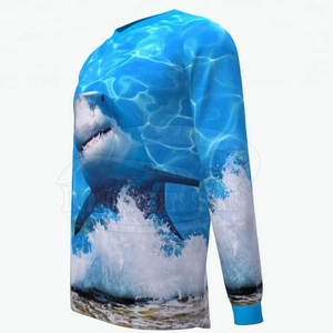 Haute qualité 100% Polyester Sublimation maillot de pêche respirant hommes Sublimation maillot de pêche - Product Image 2