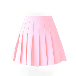 Mini-jupe plissée décontractée pour femme, idéale pour le fitness, le yoga, le volleyball, le badminton et le tennis – 100 % coton respirant, coupe trapèze - Product Image 1