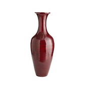 Vase à fleurs de salon de taille M en émail blanc, design Art Déco, pour la décoration de la maison et des hôtels, finition brillante et polie