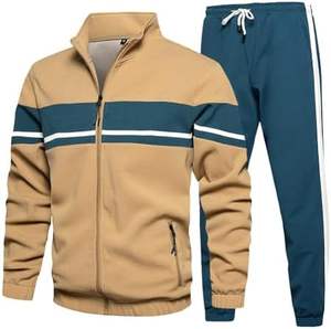 ชุดวอร์มออกกำลังกายสำหรับออกกำลังกายผ้าคอตตอนซักด้วยกรดชุด100% พิมพ์ลายผ้าลอกลายความร้อนกางเกงวิ่งจ็อกเกอร์น้ำหนักมาก - Product Image 4