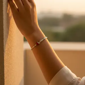 Collier pendentif en spirale argenté au design moderne, motifs étoile dorée, cœur, lune, classique, religieux, pour fiançailles, cadeau pour elle - Product Image 3