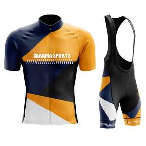 Uniforme de Ciclismo Profesional, Diseño Personalizado, Suministro de Fábrica OEM, Unisex, Logotipo Personalizado, Transpirable, de Secado Rápido - Product Image 1