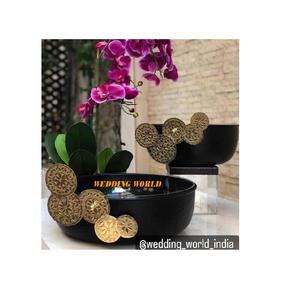 Tazón de Chocolate Decorativo de Metal para Mesa, Color Personalizado, Hecho a Mano, Forma Redonda, Tazón de Chocolate de Lujo de Alta Calidad - Product Image 5