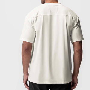เสื้อยืดโอเวอร์ไซส์ผู้ชายพรีเมี่ยมทรงหลวมใส่สบายเหมาะกับสไตล์สตรีท - Product Image 6
