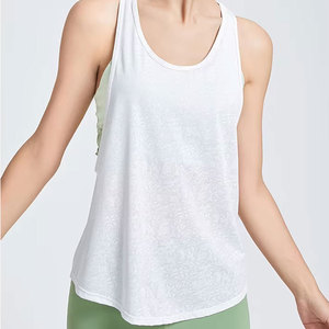 Ropa deportiva personalizada, camiseta sin mangas para mujer a la venta en línea, camiseta sin mangas con diseño de calidad para mujer, ropa de gimnasio para niñas - Product Image 6