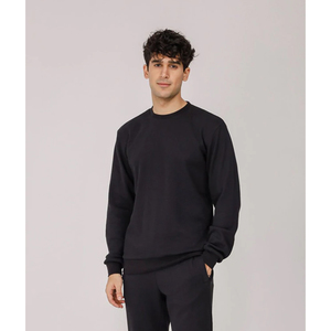 Alta calidad de encargo del logotipo de los hombres conjuntos de chándal de color sólido al por mayor Jogging Trajes de invierno para los hombres - Product Image 5