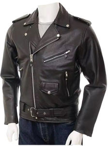 2025 mejor diseño hombres chaquetas de cuero genuino personalizado de alta calidad hombres chaqueta de cuero al por mayor chaquetas de cuero transpirable - Product Image 2