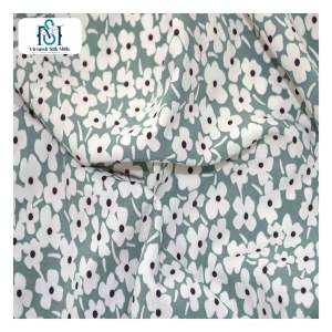 New Fashionable Beautiful Small Floral Printed Super Soft <b>Fabric</b> for Fashion Dress - Product Image 2