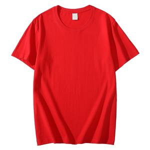 Camiseta de cuello redondo de poliéster 100% de alta calidad para hombre, Color sólido, impresión Digital de alta calidad, diseño de secado rápido, logotipo frontal en blanco - Product Image 5