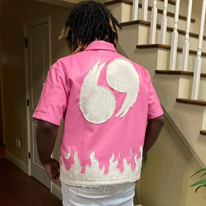 Summer breathable gym wear slim fit zip up t shirt for men short sleeve activewear casual sporty fashion training workout - Product Image 2