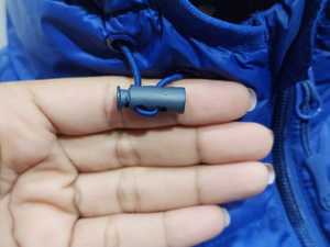 Veste matelassée d'hiver pour homme, prête à être expédiée, coupe ample, imprimée sur toute la surface, taille XL, veste légère à bulles brodée - Product Image 5