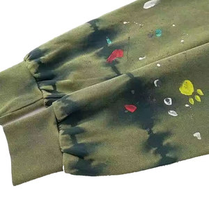 เสื้อฮู้ดผ้าฟลีซเนื้อนุ่มสำหรับผู้ชาย ผ้าฝ้ายแท้ 100% สำหรับฤดูหนาว คุณภาพสูง สีพื้น ราคาดีที่สุด - Product Image 4