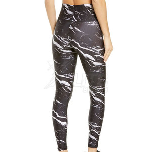 Legging de yoga pour femme grande taille, taille mi-haute, motif uni, écologique, qualité supérieure, idéal pour l'entraînement en salle de sport et la course à pied - Product Image 3