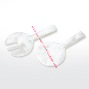 ช้อนส้อมส้อมตักสลัดทำจากเรซินเครื่องครัวสำหรับร้านอาหารของโรงแรมดีไซน์ไม่เหมือนใคร - Product Image 3