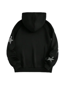 Hombres personalizado diamantes de imitación Sudadera con capucha Streetwear bajo MOQ mejor calidad ropa de moda precio barato Unisex Hip Hop sudaderas con capucha hechas en Pakistán - Product Image 2