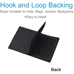 רקום דגל נשימת רקום אטב לולאה אטב ניילון עמיד תווית פוליאסטר מעיל אפוד תרמיל גב חולצה ציוד חיצוני - Product Image 6