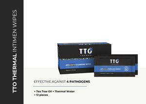 Tto ผ้าเช็ดทำความสะอาดด้วยความร้อนแบบผสมผสาน12ชิ้นผ้าเช็ดทำความสะอาดที่ถูกสุขอนามัยพร้อมโทโคฟีรอลกรดแลคติกและน้ำมันต้นชา - Product Image 2